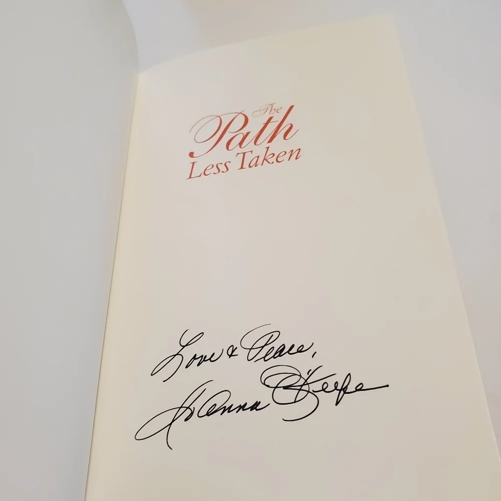 The Path Less Taken, Autographed